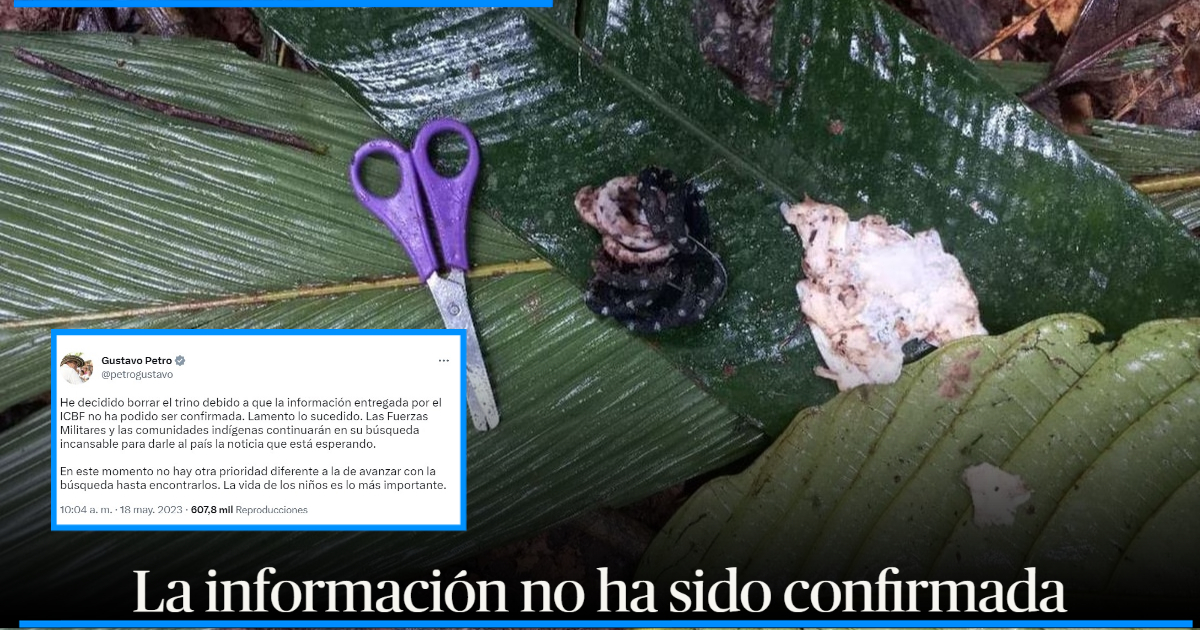 Petro Confirm Que Informaci N Entregada De Los Ni Os No Se Ha Podido